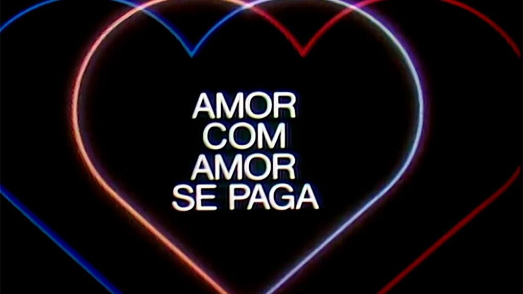 Logo da novela Amor com Amor se Paga
