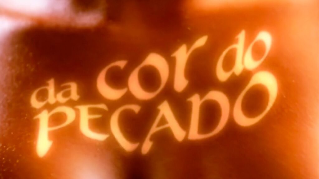 Logo da novela Da Cor do Pecado