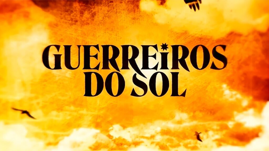 Logo da novela Guerreiros do Sol