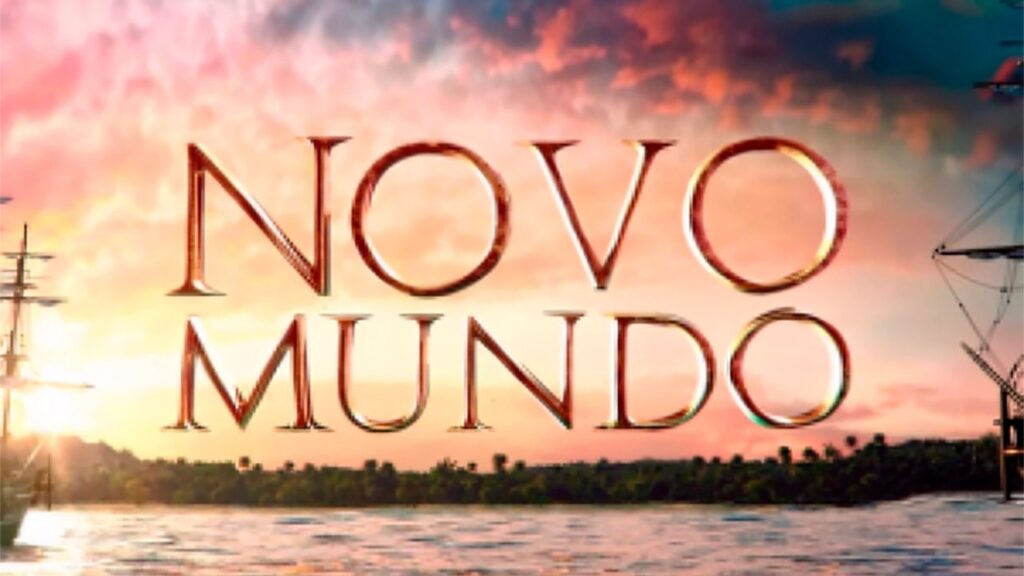 Logo da novela Novo Mundo