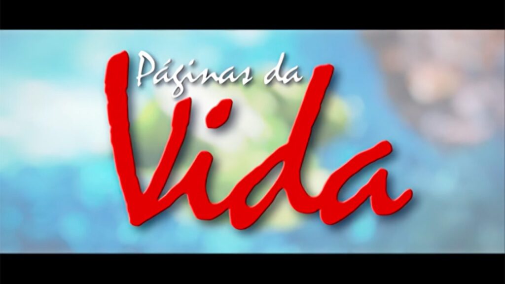Logo da novela Páginas da Vida