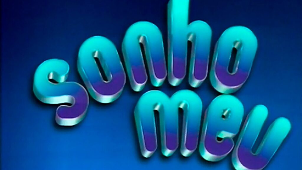 Logo da novela Sonho Meu